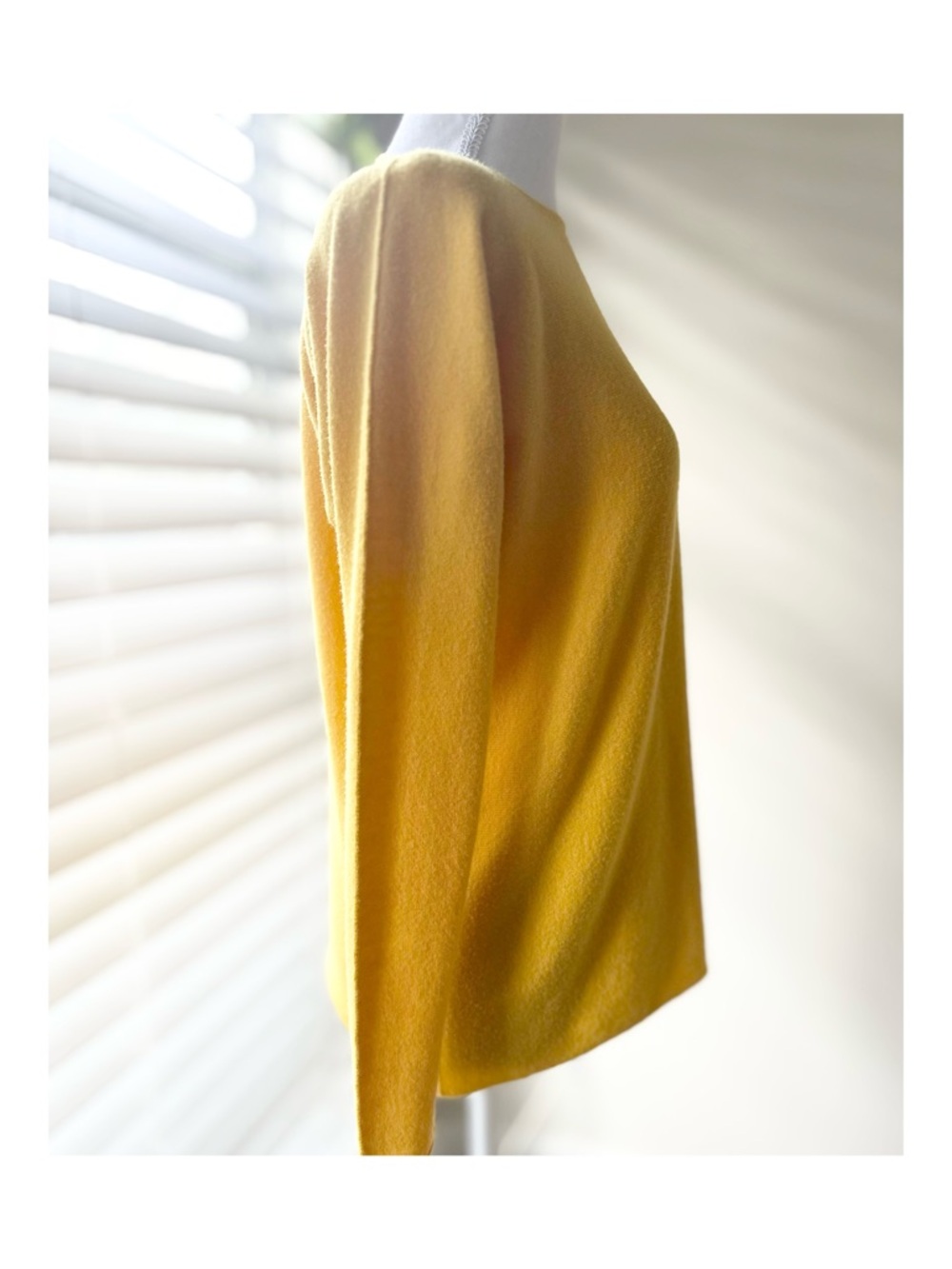 Yellow Long Sleeve Sweater - Picture 4 of 6